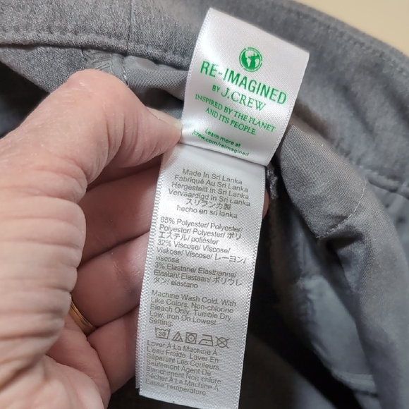 J Crew Women's Stylish Gray Trousers - Picture 6 of 11